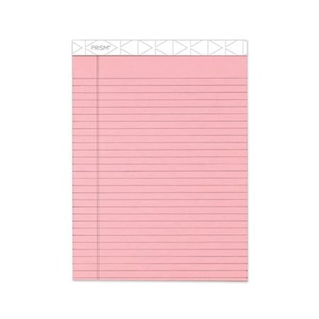 Tops Business Forms TOPS, PRISM + WRITING PADS, WIDE/LEGAL RULE, 8.5 X 11.75, PASTEL PINK, 12PK 63150
